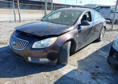 2011 Buick Regal Cxl Russelsheim z USA, uszkodzony, nr VIN W04GP5EC2B1122618